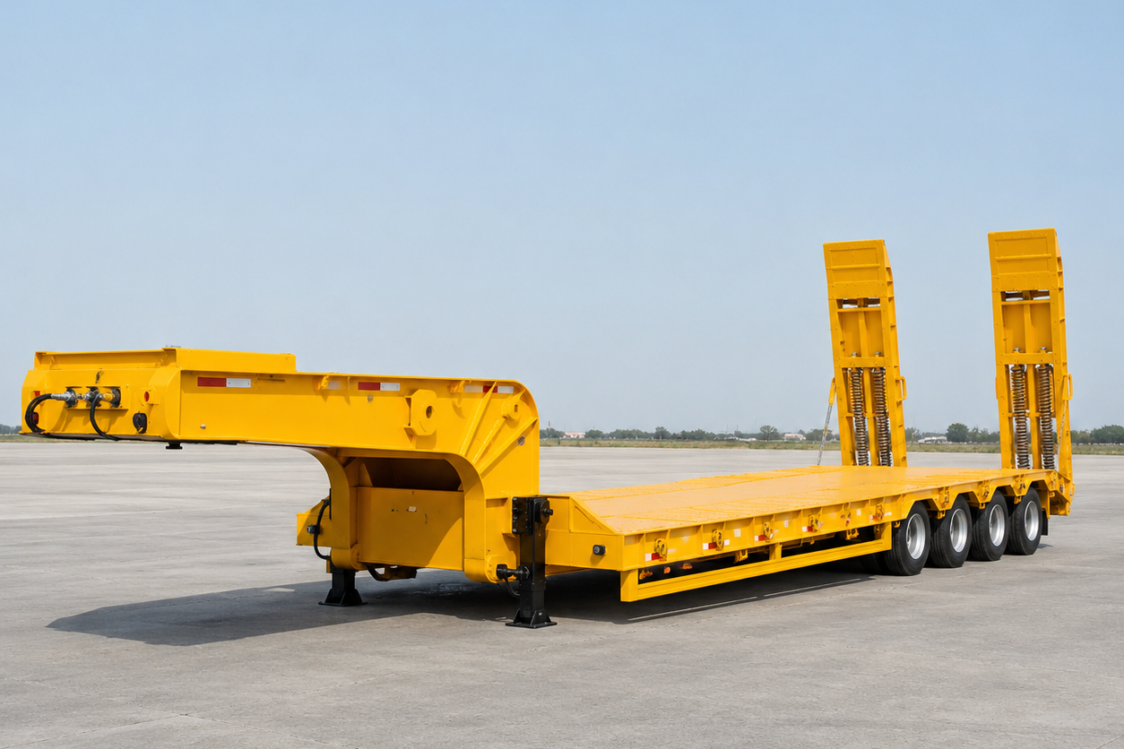 atlas power transport low bed trailer