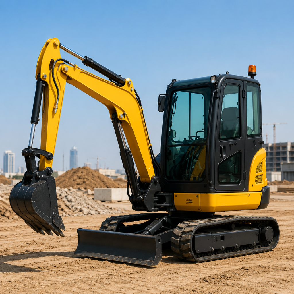 atlas power transport excavator mini