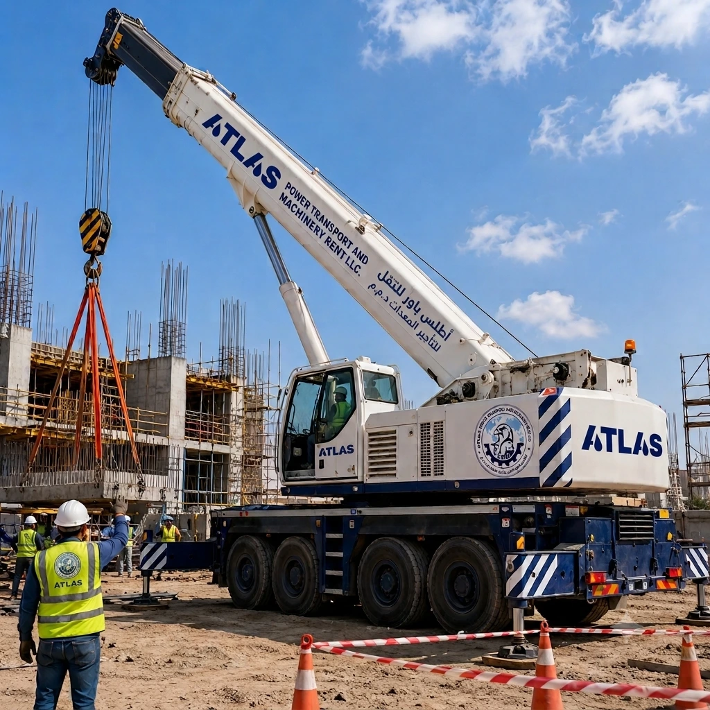 Atlas Power Transport Crane Rental UAE