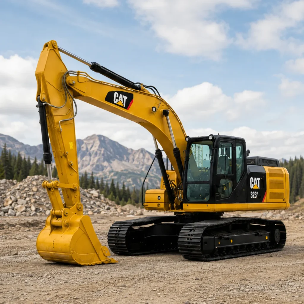Excavator rental in the UAE by Atlas Power Transport and Machinery Rent for construction, excavation, demolition, earthmoving, and infrastructure projects.