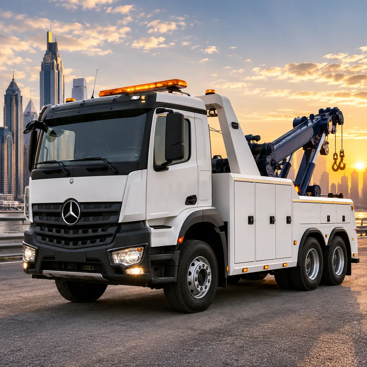 Recovery truck rental and vehicle recovery services in the UAE