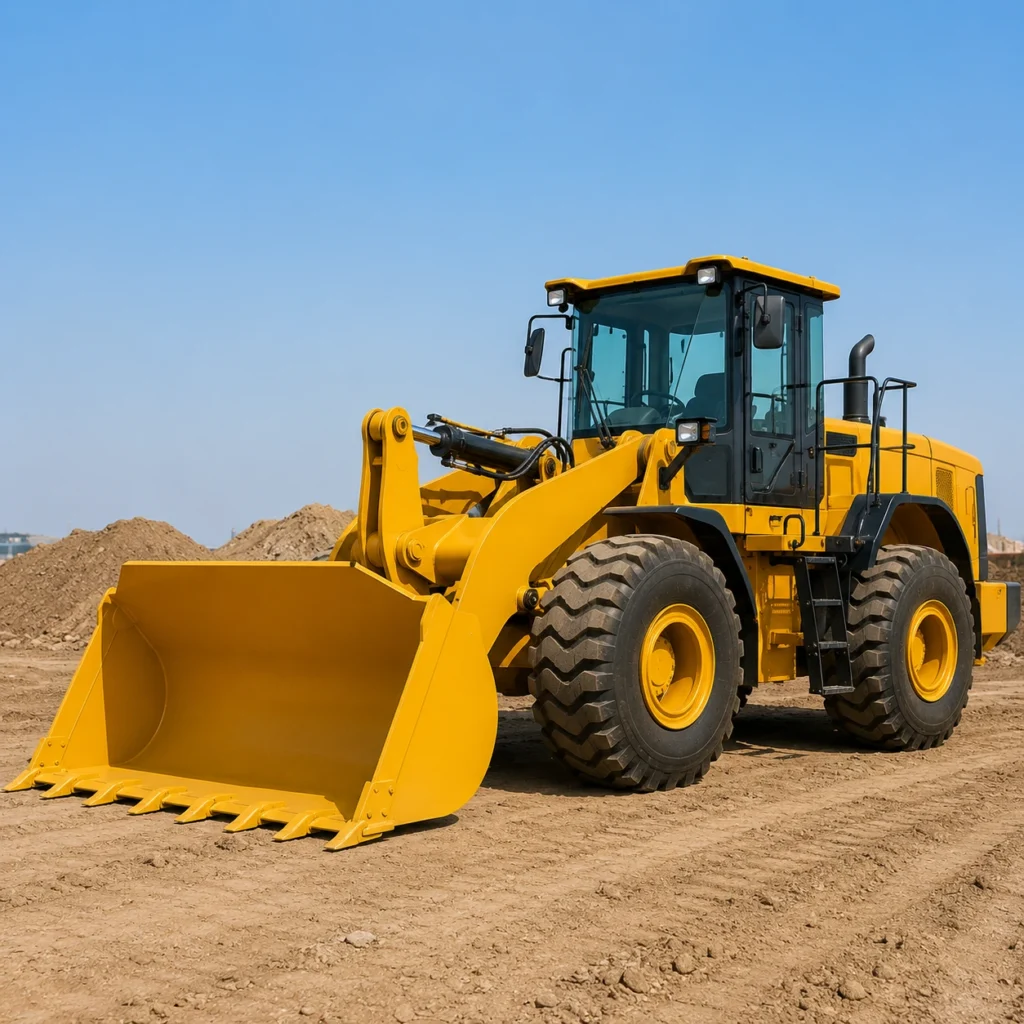 atlas power transport wheel loader rental uae