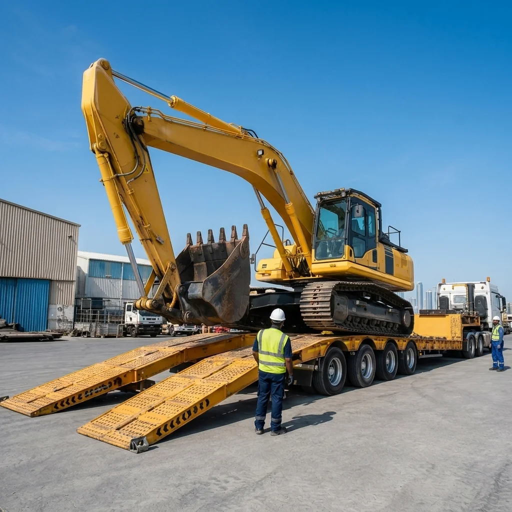 Heavy Transport Process UAE by Atlas Power Transport