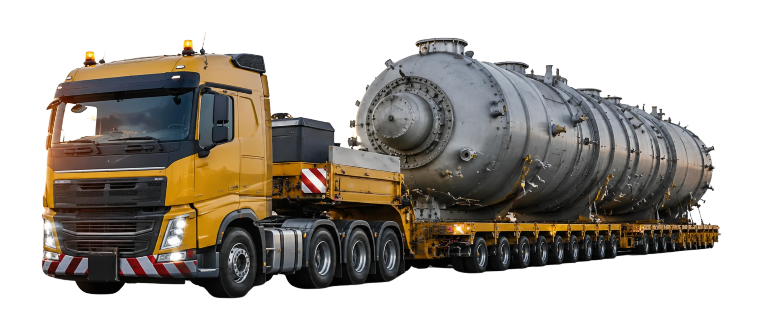 Heavy vehicle fleet providing transport and logistics services across the UAE