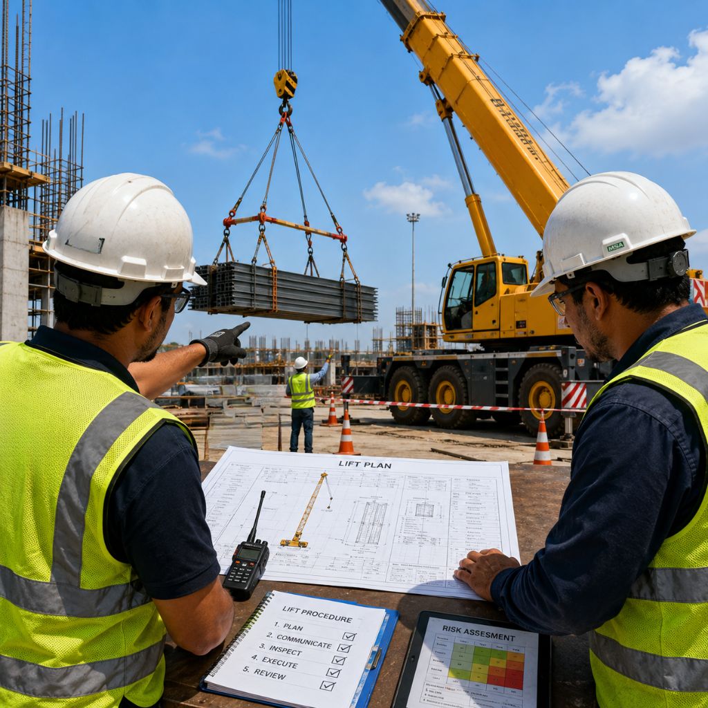 Lift Planning and Crane Services UAE