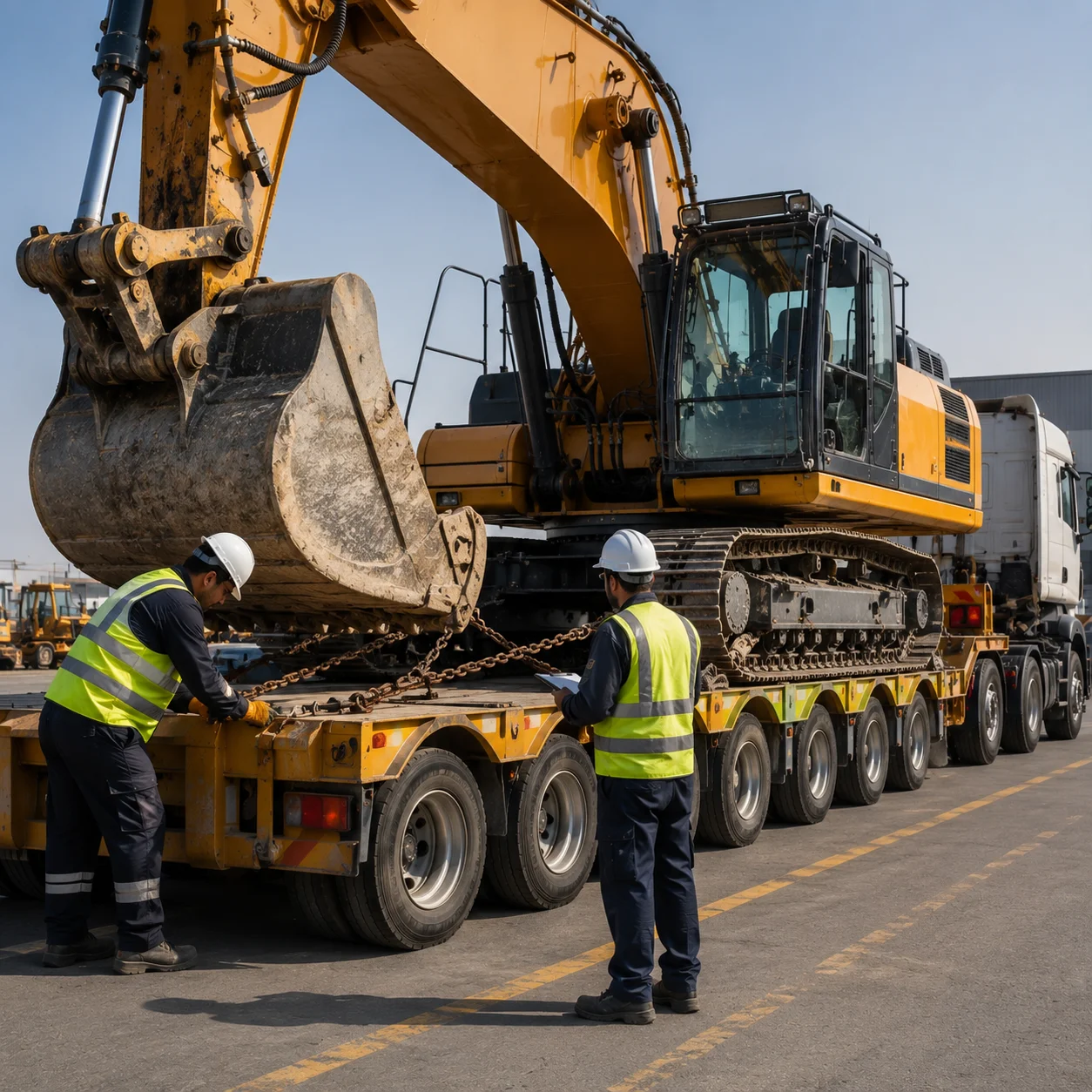 Heavy Transport Services UAE by Atlas Power Transport