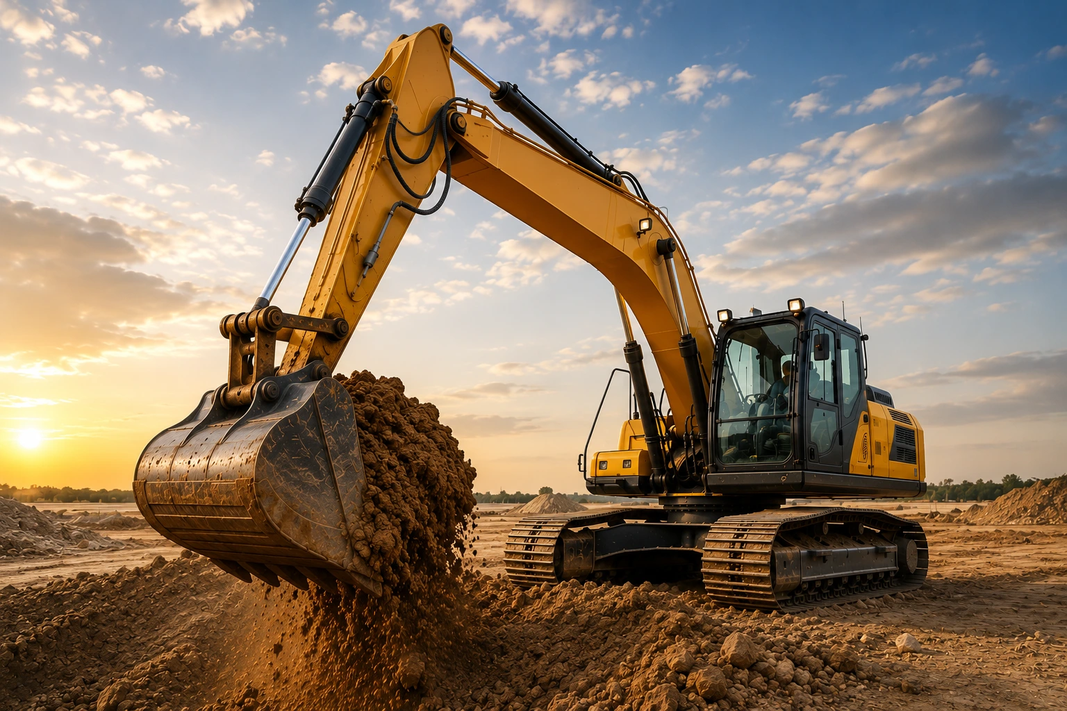 Atlas Power Transport providing professional Excavator Rental UAE services with modern excavators, expert support, and reliable equipment for construction and infrastructure projects.