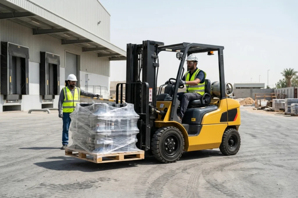 Why Partner With Atlas Power Transport for Forklift Rental UAE