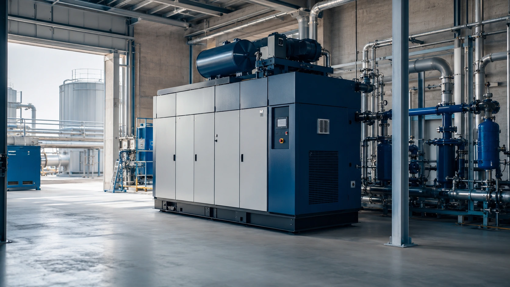 Industrial air compressor rental UAE