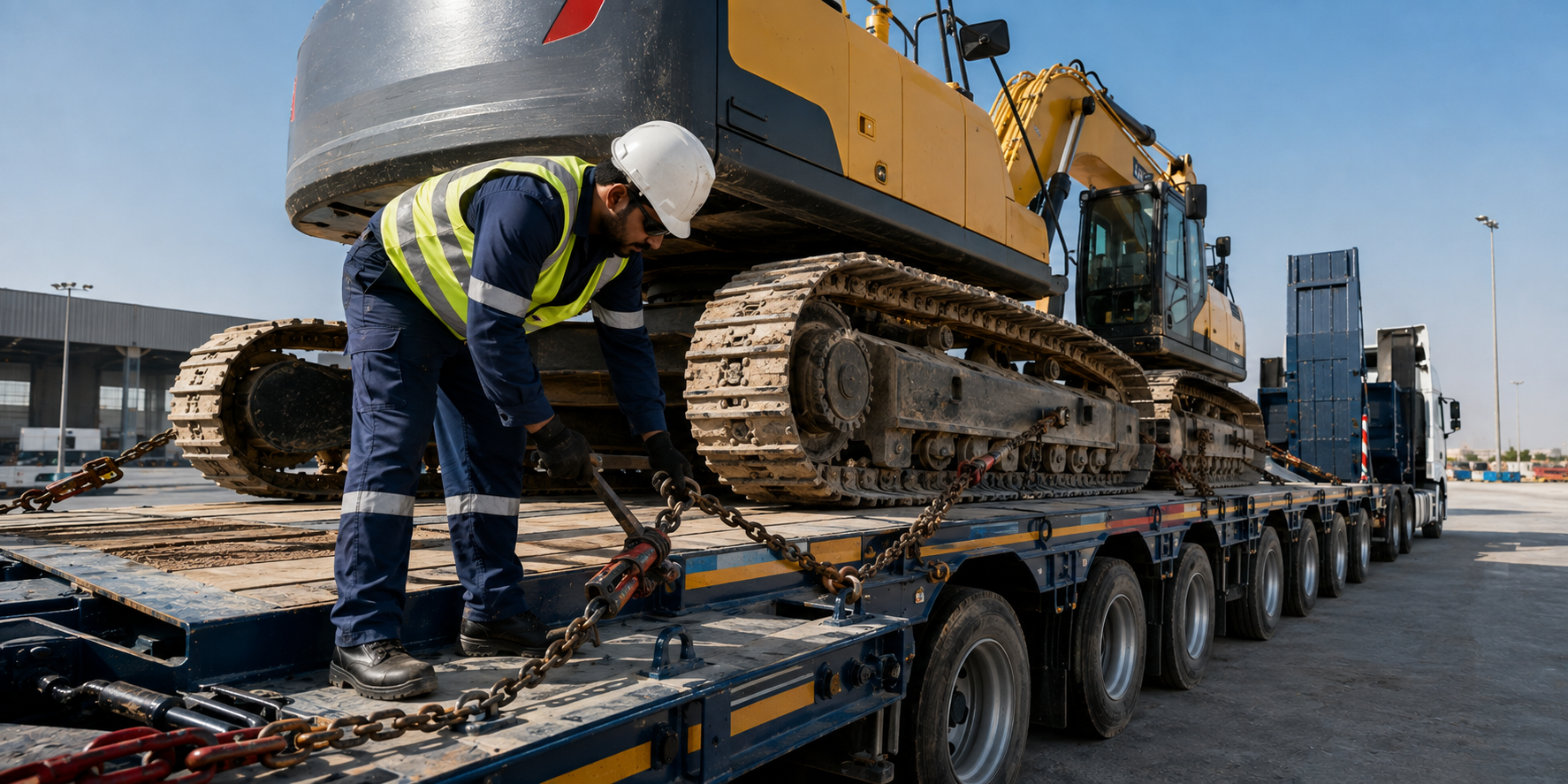 Machinery Transport safety inspection and cargo securing in UAE