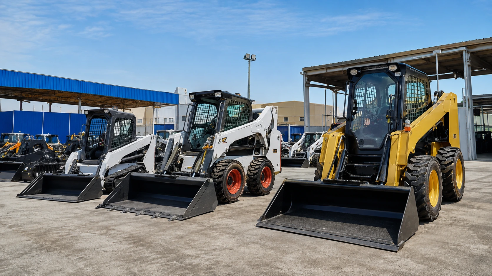 Skid steer loader rental solutions