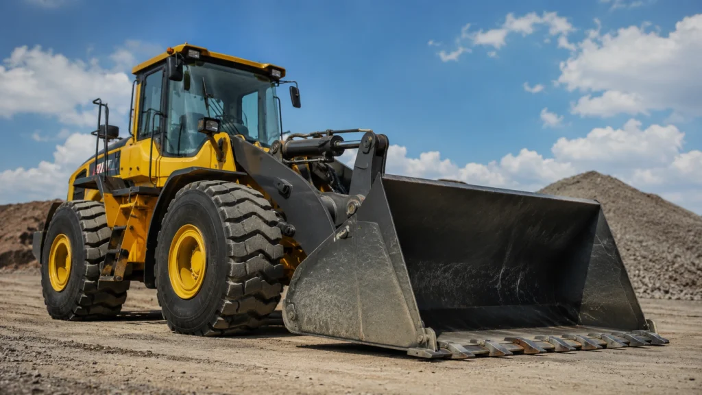Heavy-duty wheel loader for UAE construction projects