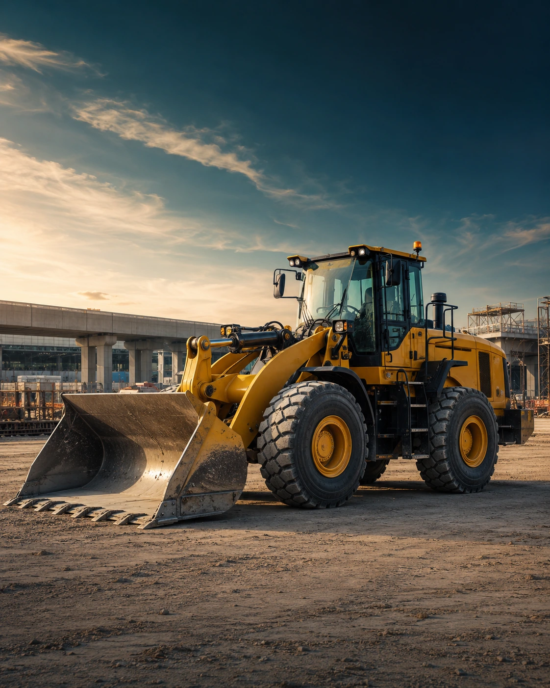 Heavy equipment rental UAE - maintained machinery ready for projects